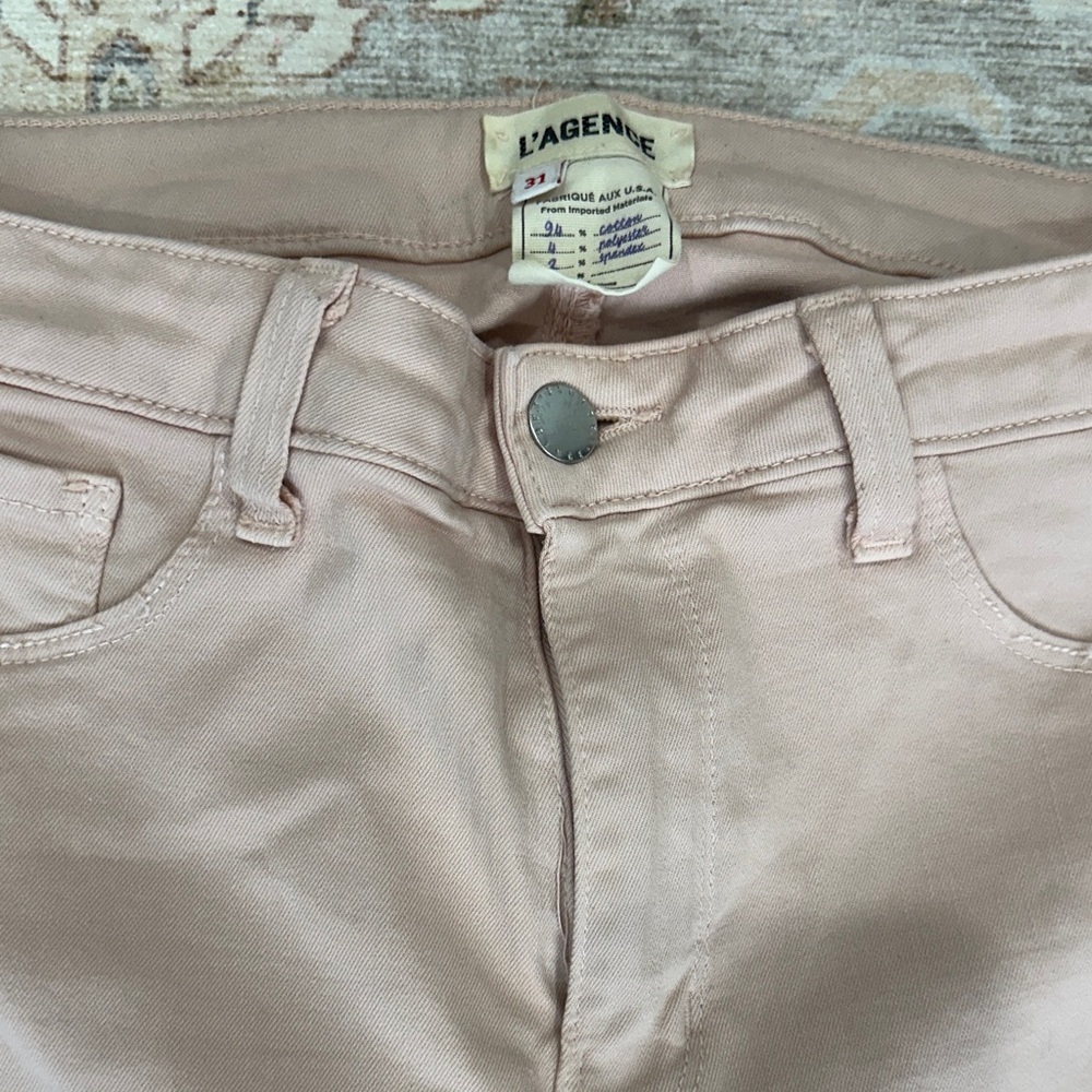 L'AGENCE Blush Skinny Jeans - Picture 2 of 4